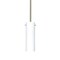 Besa Lighting Copa Stem Pendant, Opal Matte, Satin Nickel Finish, 1x9W LED 1TT-493007-LED-SN - alternate 1